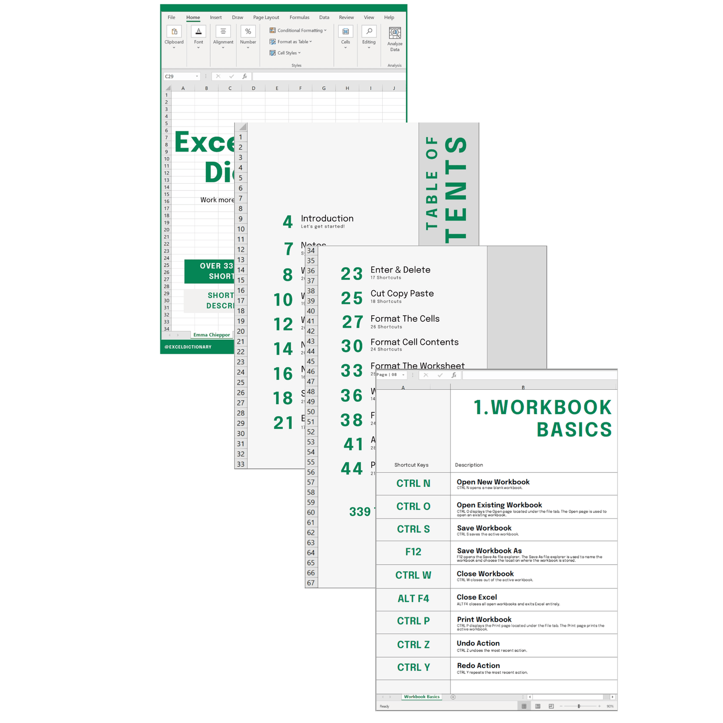 Excel Dictionary Bundle